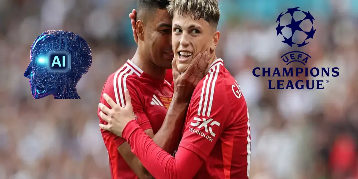 A computer algorithm has been employed to forecast Manchester United's chances of qualifying for the Champions League