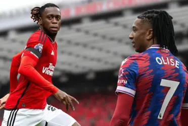 Aaron Wan-Bissaka and Michael Olise