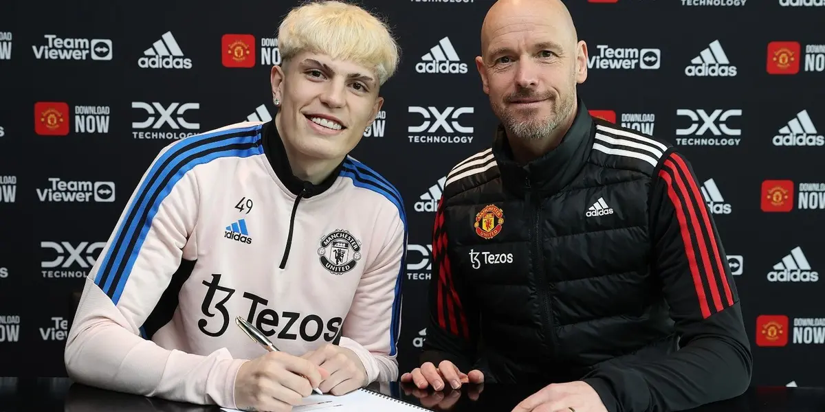 Alejandro Garnacho recently renewed his contract with Manchester United, this new contract will keep him until 2028 with the red devils.