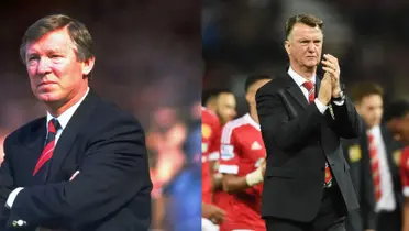 Alex Ferguson and Luis van Gaal.