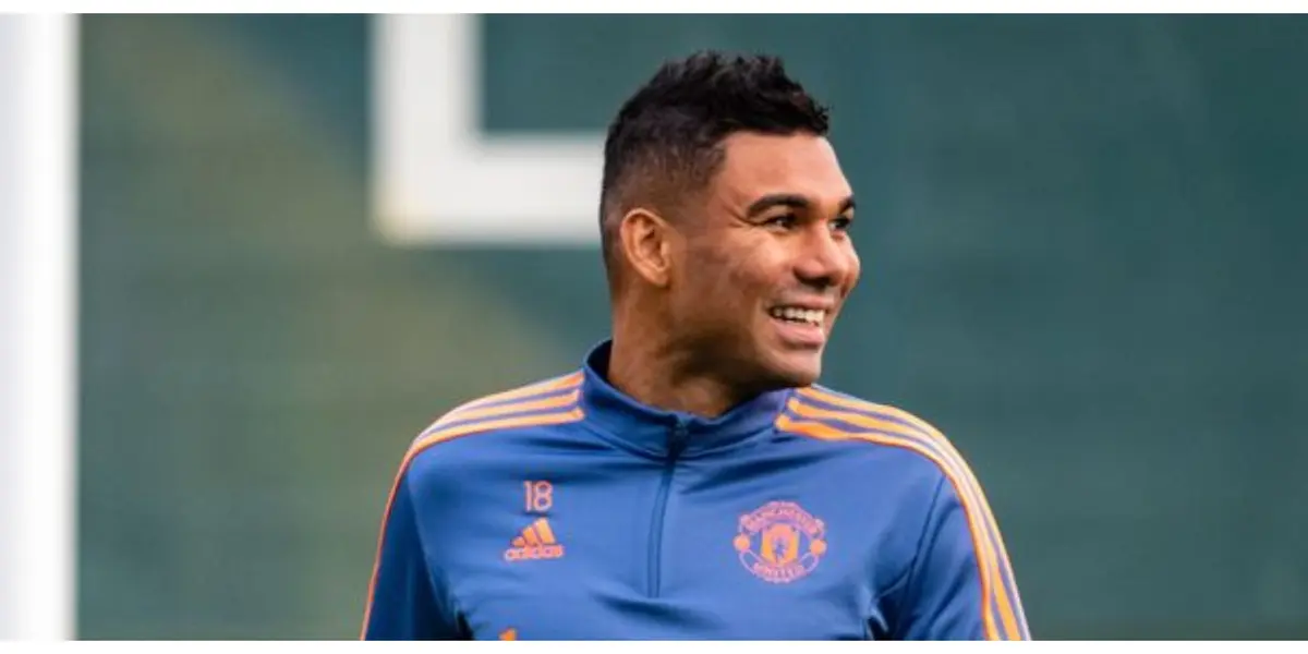All smile in training for the Brazilian as United find out the next round opponent.