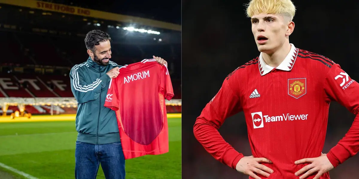 Amorim and Garnacho.