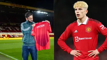 Amorim and Garnacho.