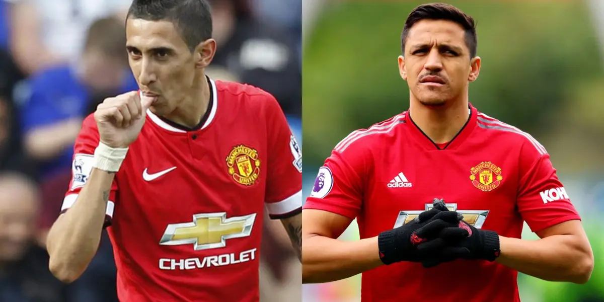 Ángel Di María and Alexis Sánchez.