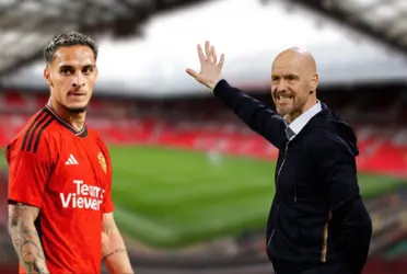 Ten Hag gets tired of Antony, his replacement is valued at more than 50 million euros