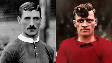 Billy Meredith and Joe Spence.