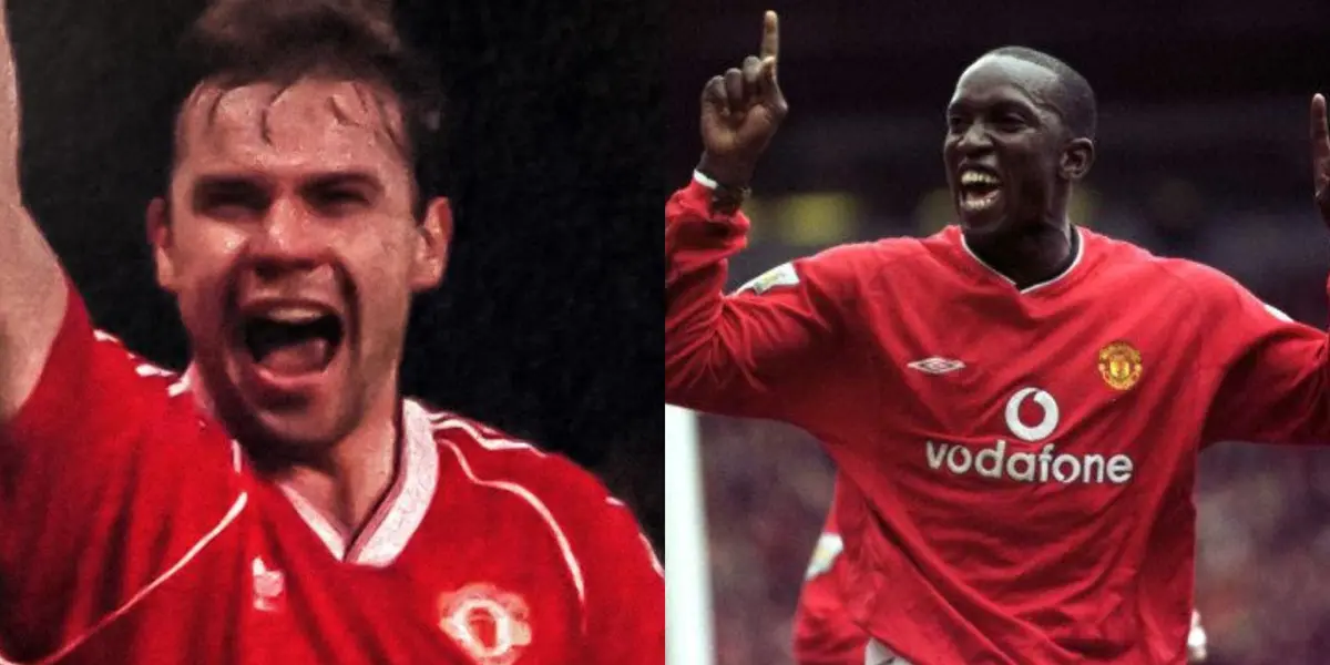 Brian McClair and Dwight Yorke.