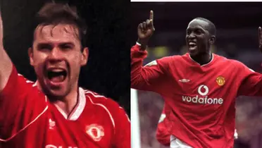 Brian McClair and Dwight Yorke.
