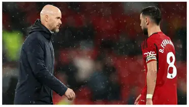 Ten Hag questioned about Bruno Fernandes role as captain, this is what he said