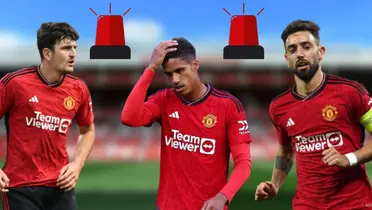 Bruno Fernandes, Maguire and Varane set off alarm at Manchester United