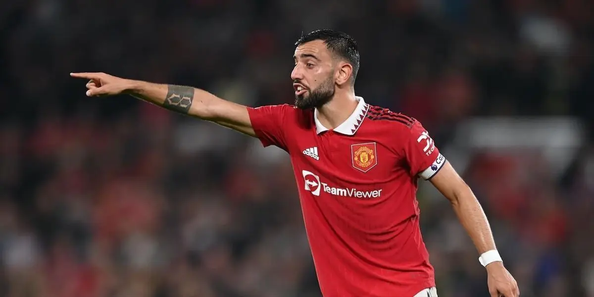 Bruno Fernandes seems to be getting along with his new role as the Manchester United captian.