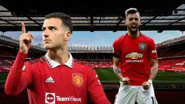 Bruno Fernandes tripled and Dalot led Manchester's victory.