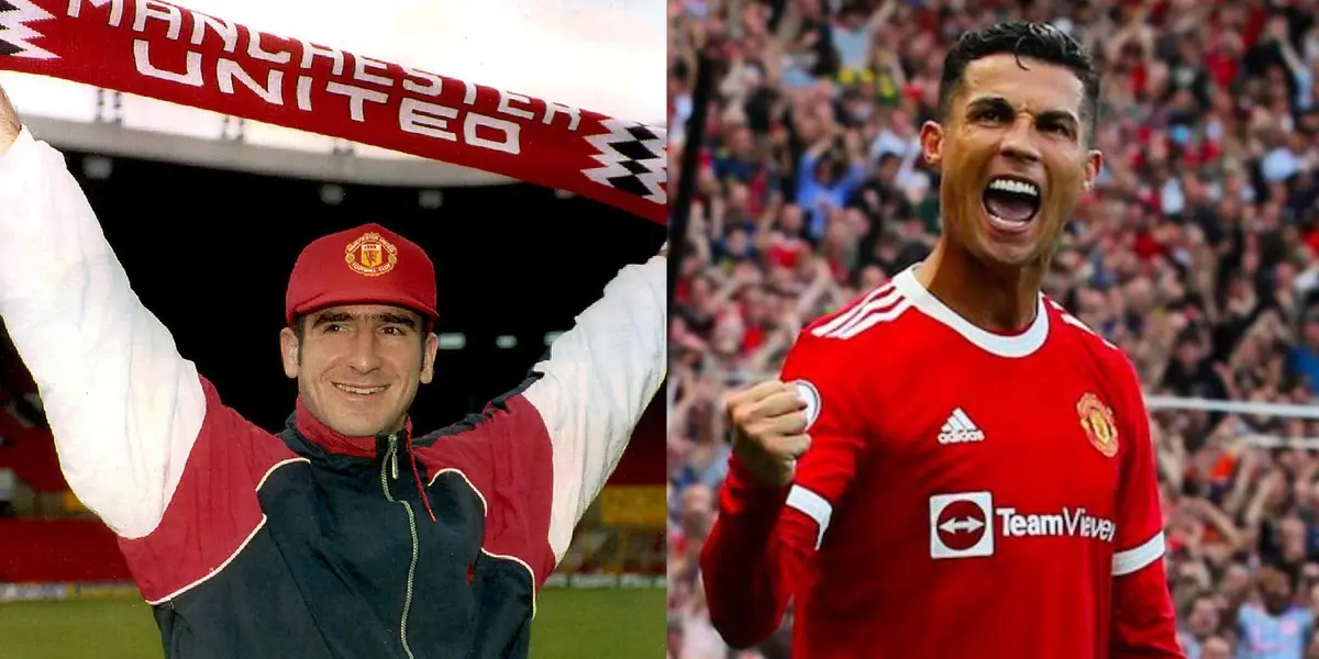 Cantona and Ronaldo.