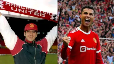 Cantona and Ronaldo.