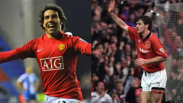 Carlos Tevez and Mark Hughes