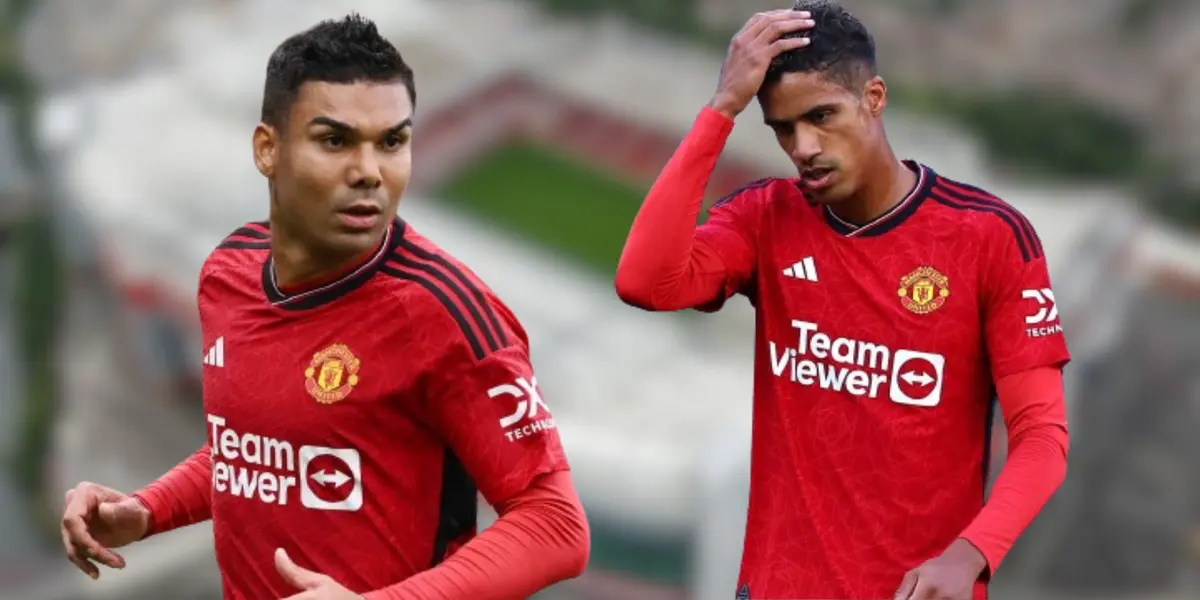 Casemiro and Raphael Varane