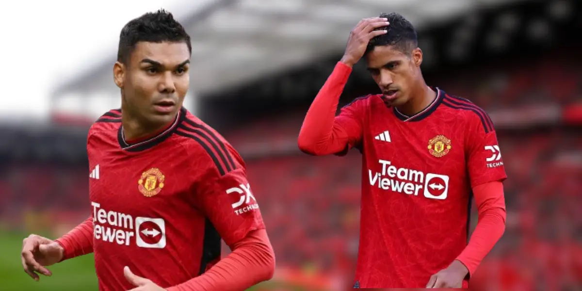 Casemiro and Raphael Varane