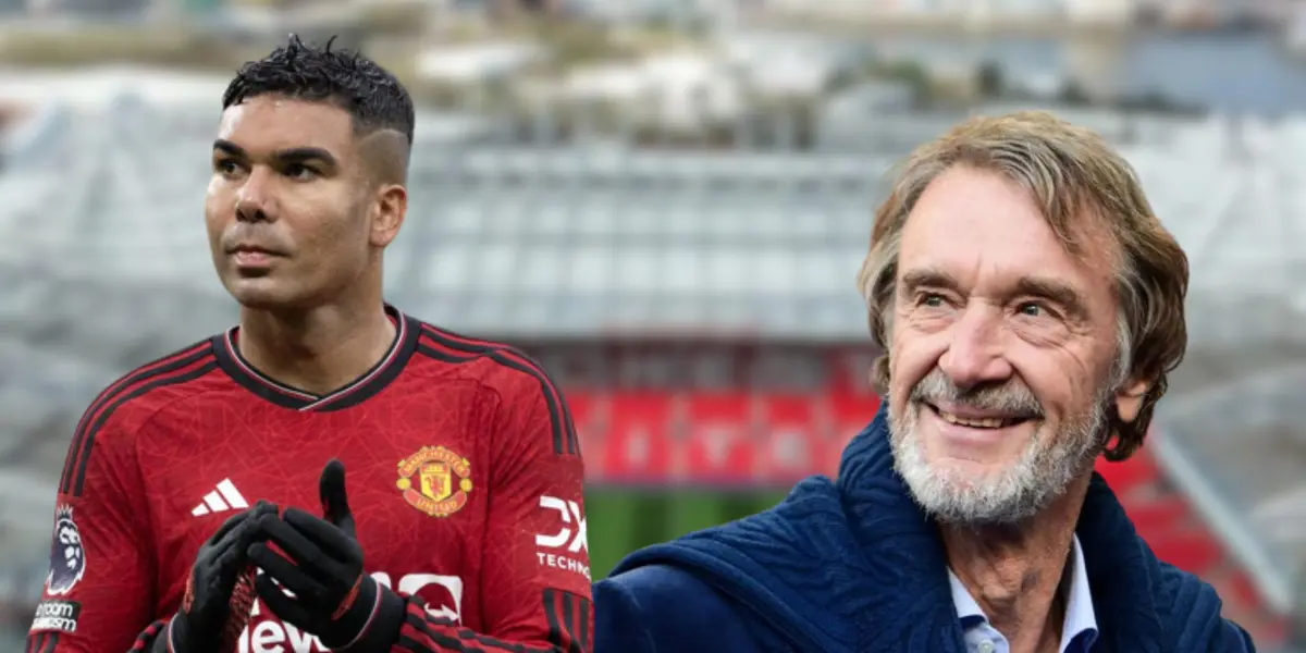 Casemiro and Sir Jim Ratcliffe