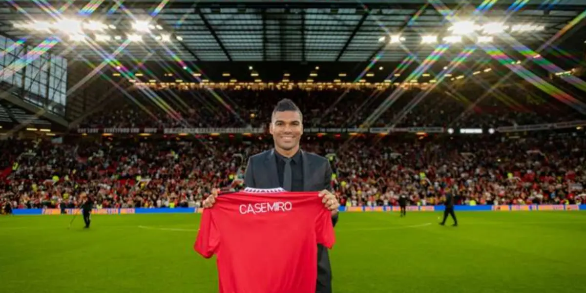 Casemiro says his first words as a Manchester United player from Old Trafford