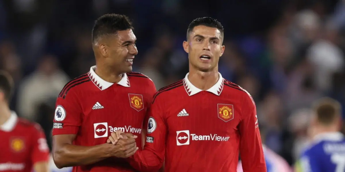 Casemiro joined Cristiano Ronaldo at Manchester United in the summer and has now topped him.