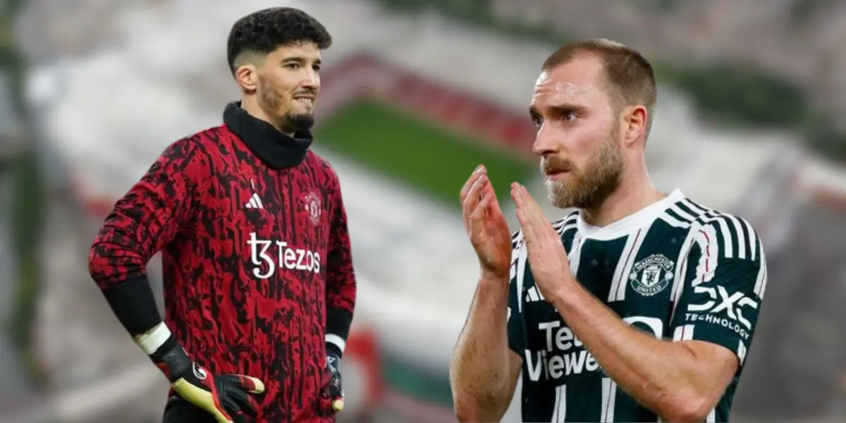 Christian Eriksen and Altay Bayindir