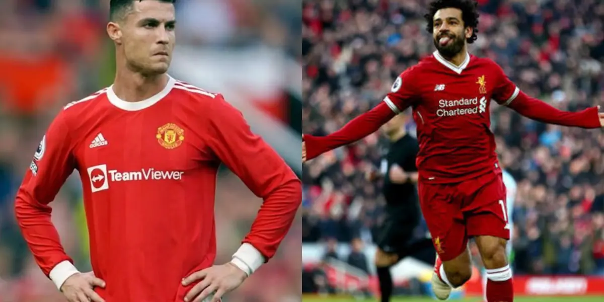 Cristiano Ronaldo and Mohamed Salah.
