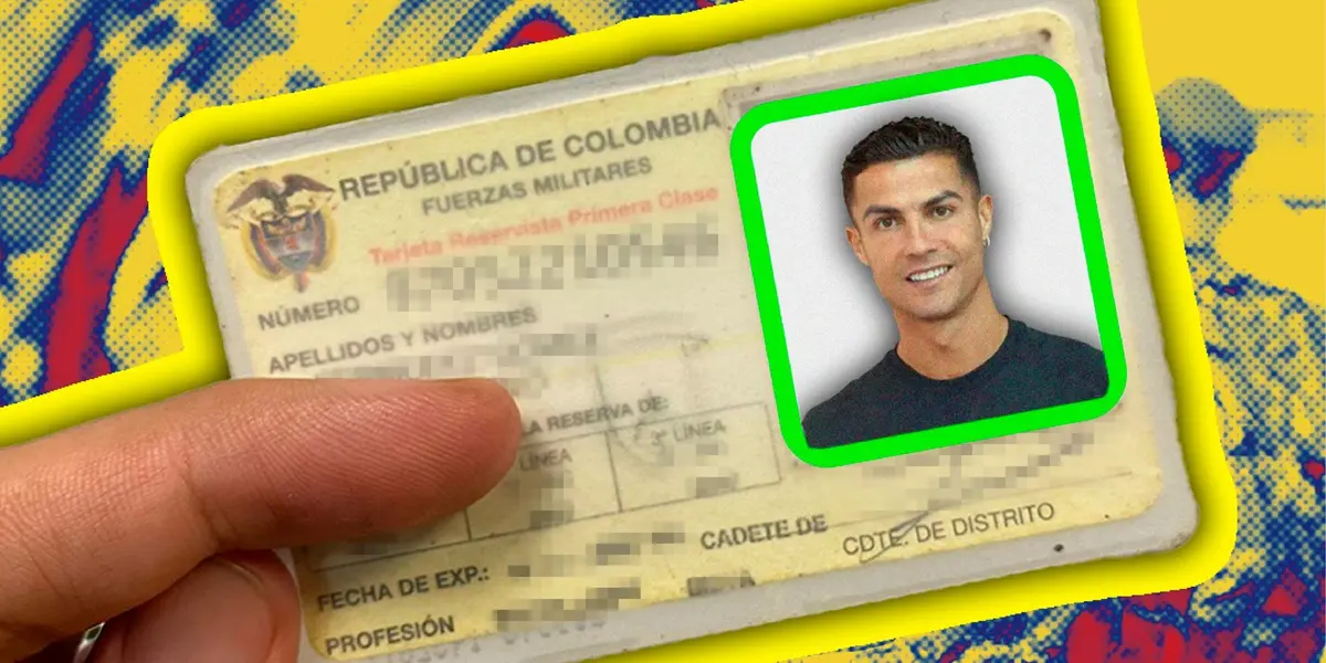 Cristiano Ronaldo did his military service in Colombia?