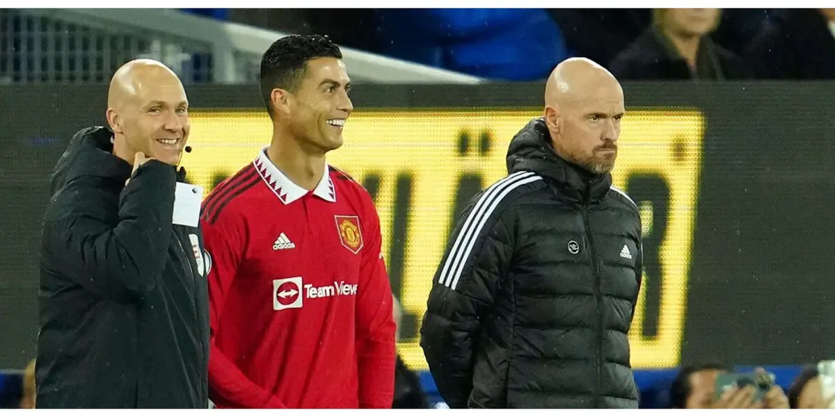 Cristiano Ronaldo might have left Manchester United but he still loves the club and did this.