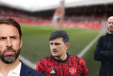 Despite scoring an own goal, the Manchester United player received some defense from the England National team coach.