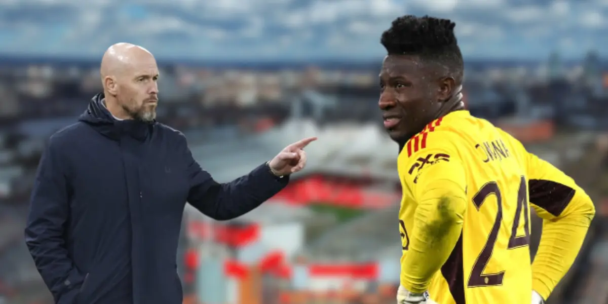 Erik ten Hag and André Onana