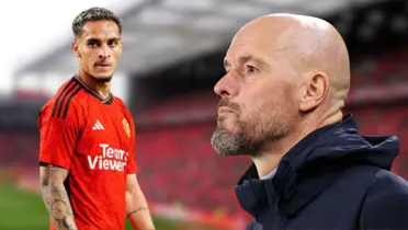 Erik ten Hag and Antony