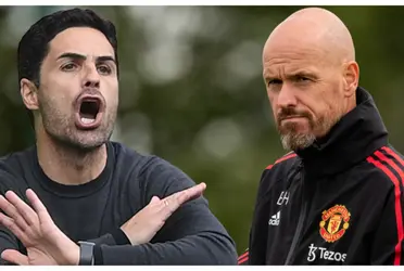 Erik ten Hag and Mikel Arteta