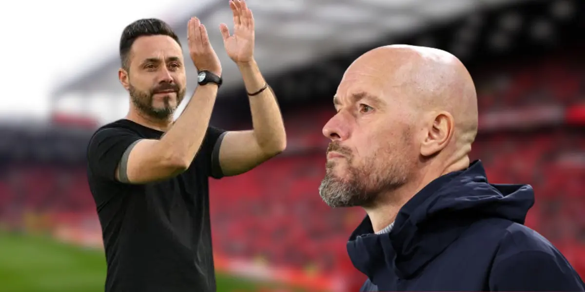 Erik ten Hag and Roberto de Zerbi