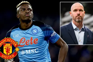 Napoli president reveals only way Osimhen could get to Old Trafford, excites fans