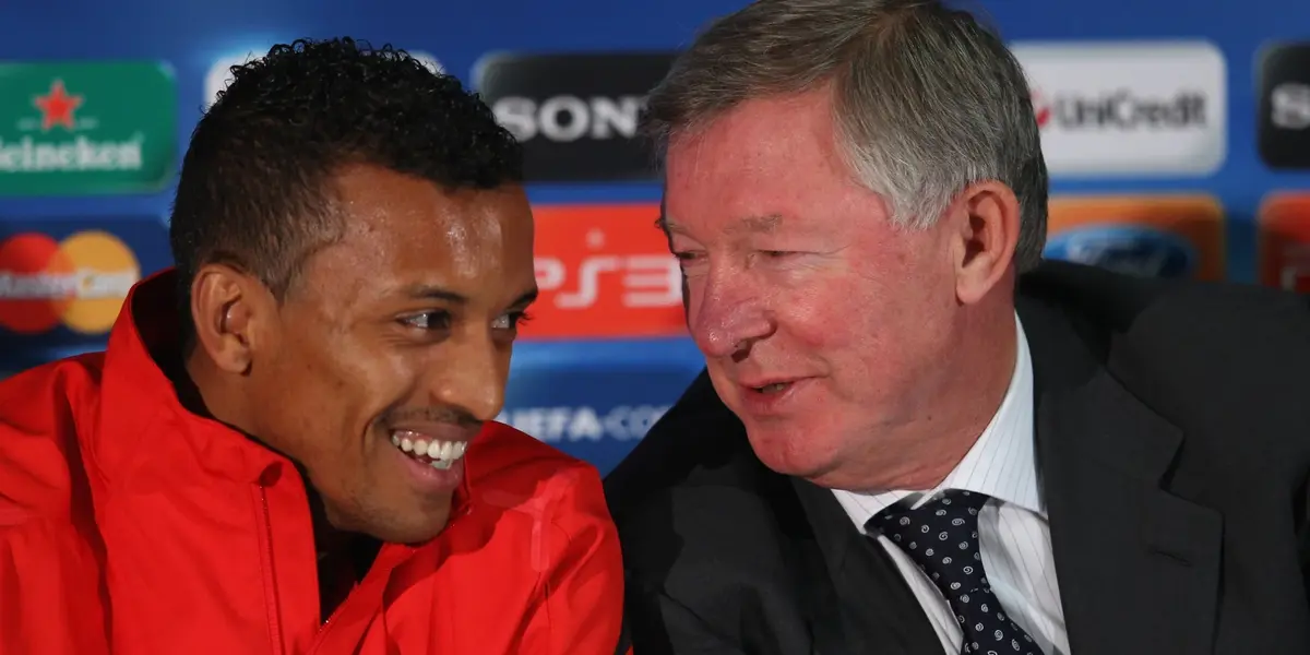 Fans in Ecstasy as Nani and Ferguson Reunite