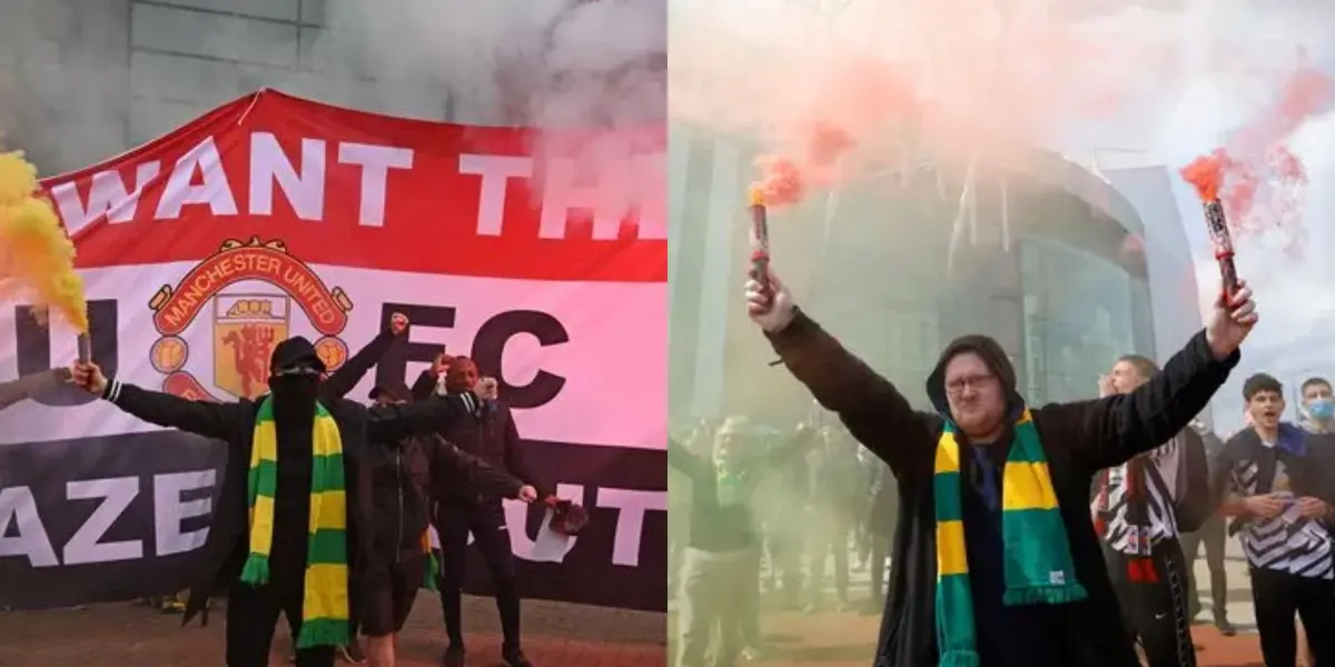 Fans Manchester United.