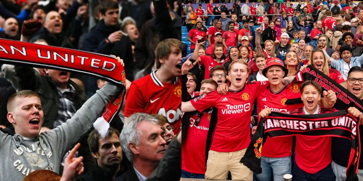 Fans of Manchester United.