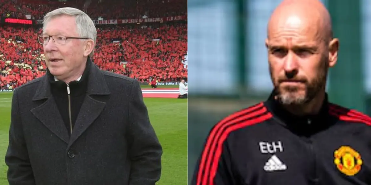 Ferguson and Ten Hag.