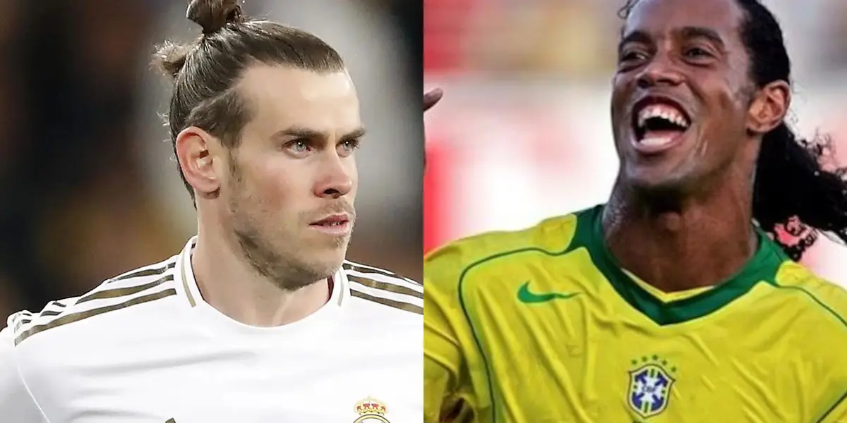 Gareth Bale and Ronaldinho.