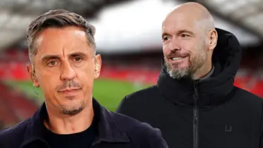 Neville surprises with his verdict on Ten Hag's future with Manchester United