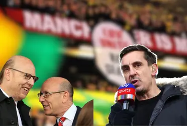 Gary Neville attacks the Glazers again after Man United's poor performance