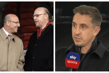 Gary Neville continues his attack against the Glazers amid Man United crisis