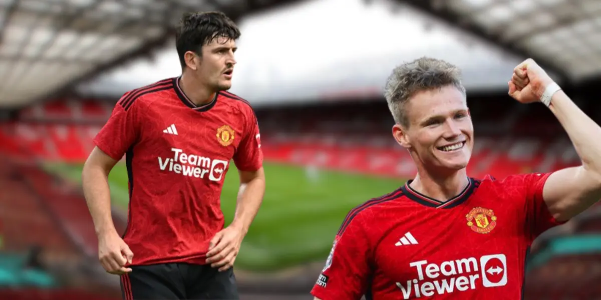 Harry Maguire and Scott McTominay