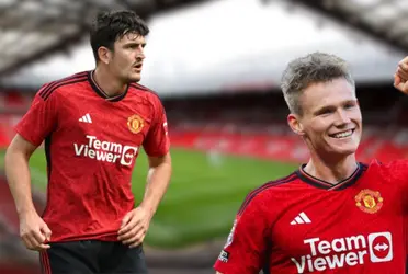 Harry Maguire and Scott McTominay