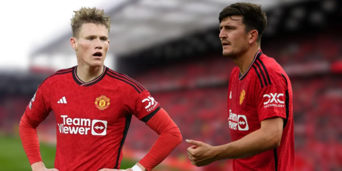 Harry Maguire and Scott McTominay