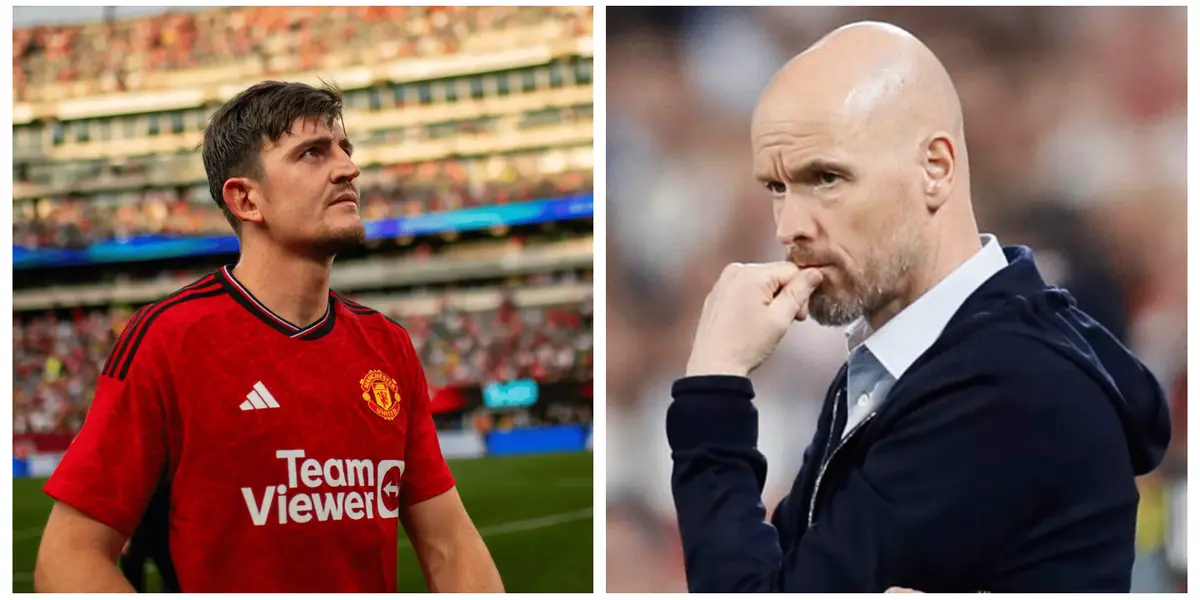 Harry Maguire could change the idea of Manchester United of letting the defender leave the team.