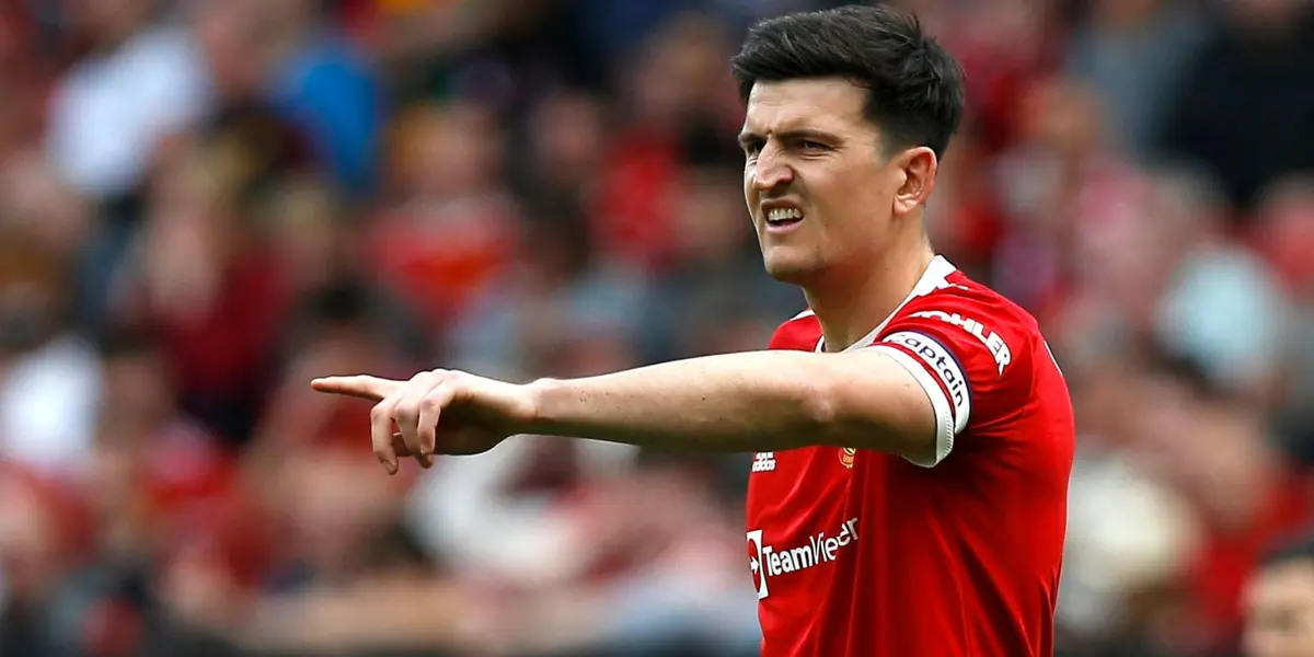 Harry Maguire is playing his third season with the Red Devils.