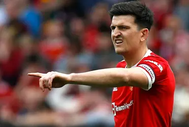 Harry Maguire is playing his third season with the Red Devils.