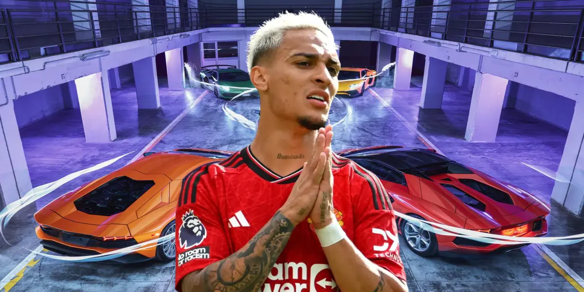 Having set a new transfer record, Antony parades his extravagant lifestyle