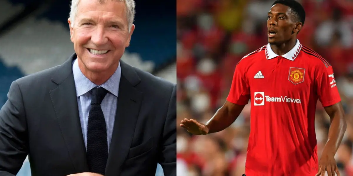 He was one of Paul Pogba's biggest critics and now is after Anthony Martial